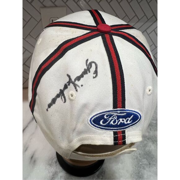 KC Monarchs Signed Hat Negro Leagues Ford Promo Cap Big Boy Headgear Baseball - Picture 6 of 9